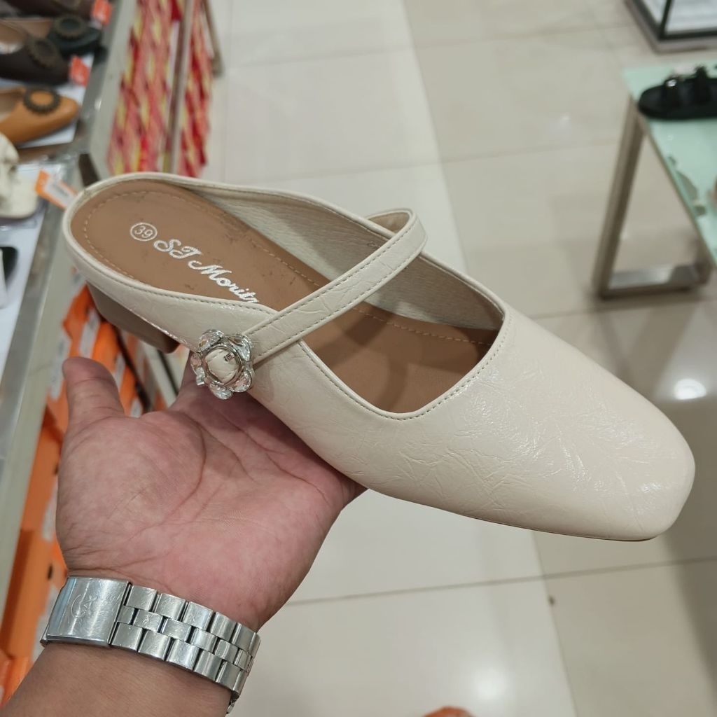 ST MORITZ SANDAL BUSTONG WANITA KEKINIAN ORIGINAL