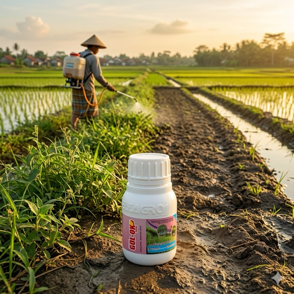 GOL OK 100 ml Herbisida Selektif Obat Rumput Bawang [ORIGINAL]