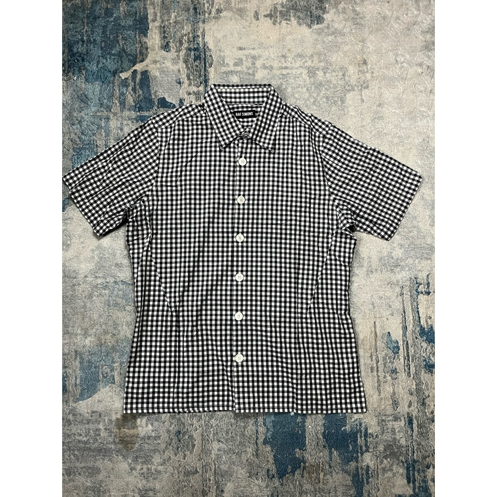 Raf simons shirt button