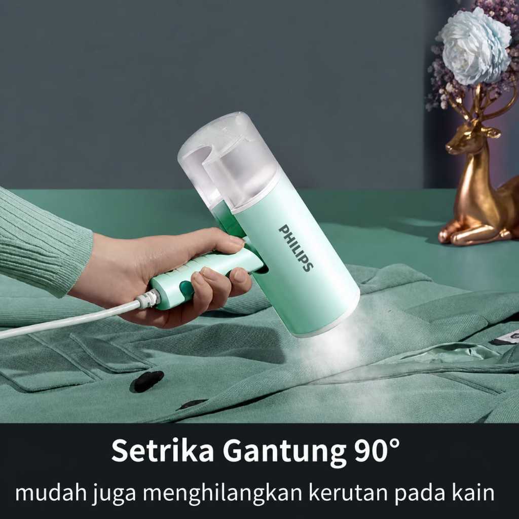 Philips Handheld Steamer Setria Uap Steam Iron 5000 Series - STH5020