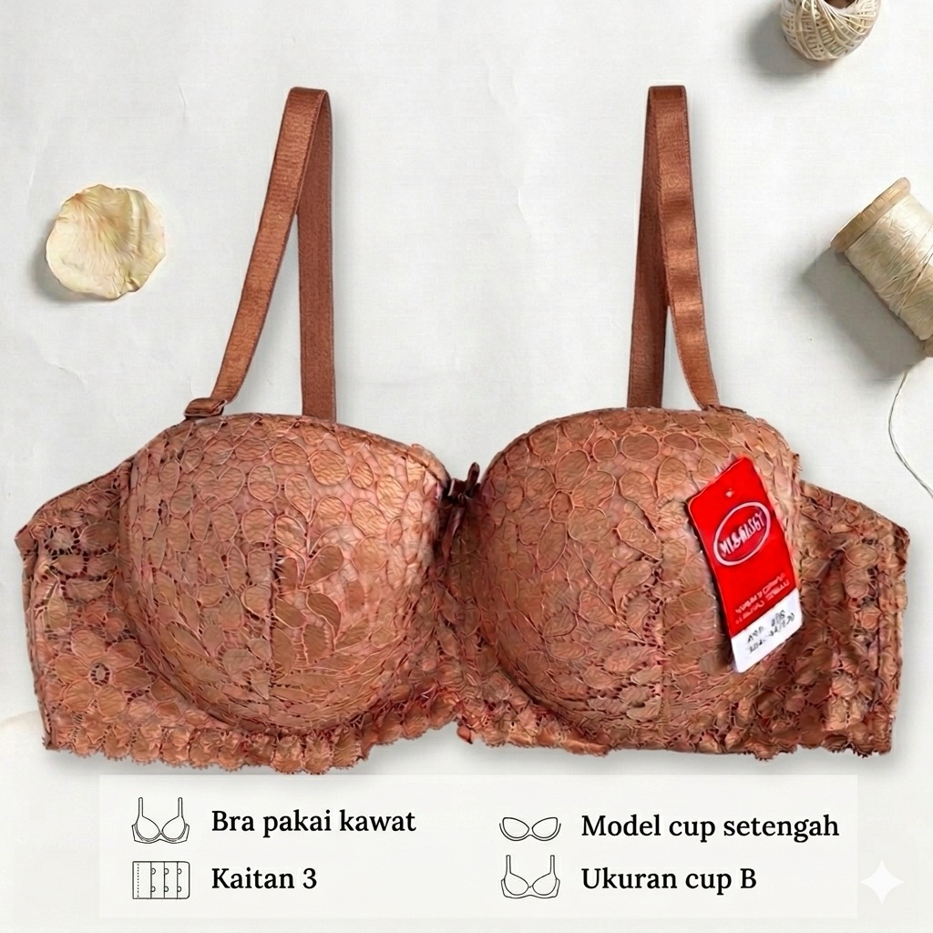 bra kawat Misslily cup setengah 466