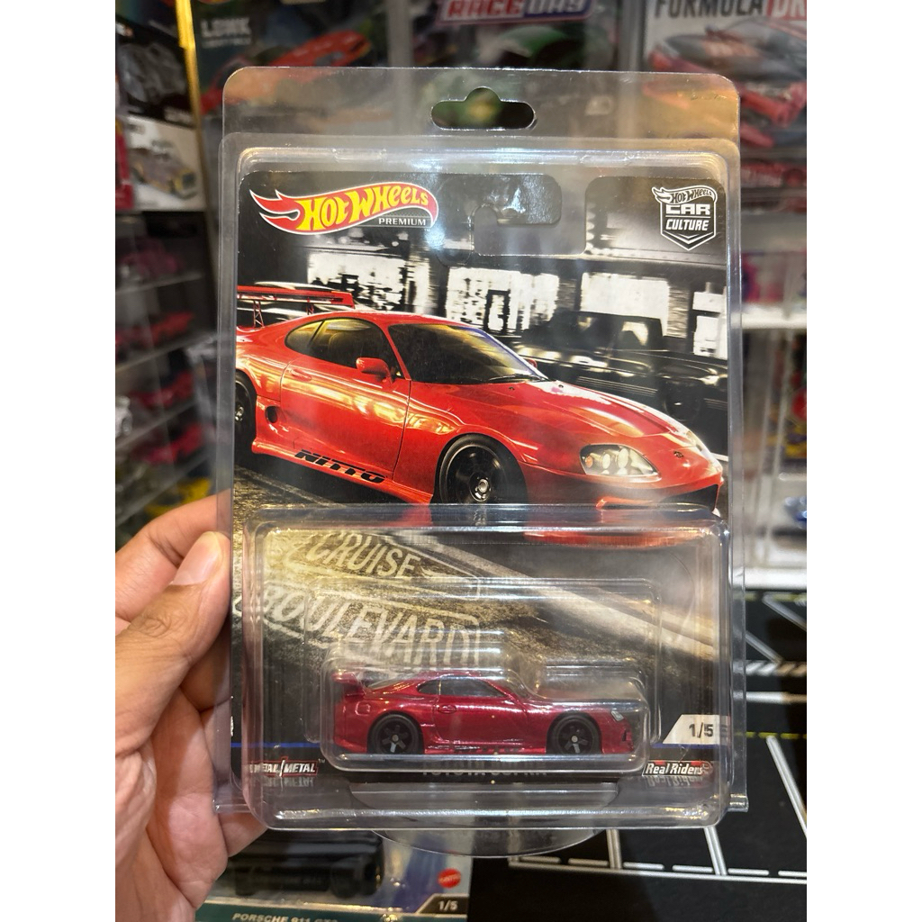 HOTWHEELS PREMIUM TOYOTA SUPRA MK4 CAR CULTURE