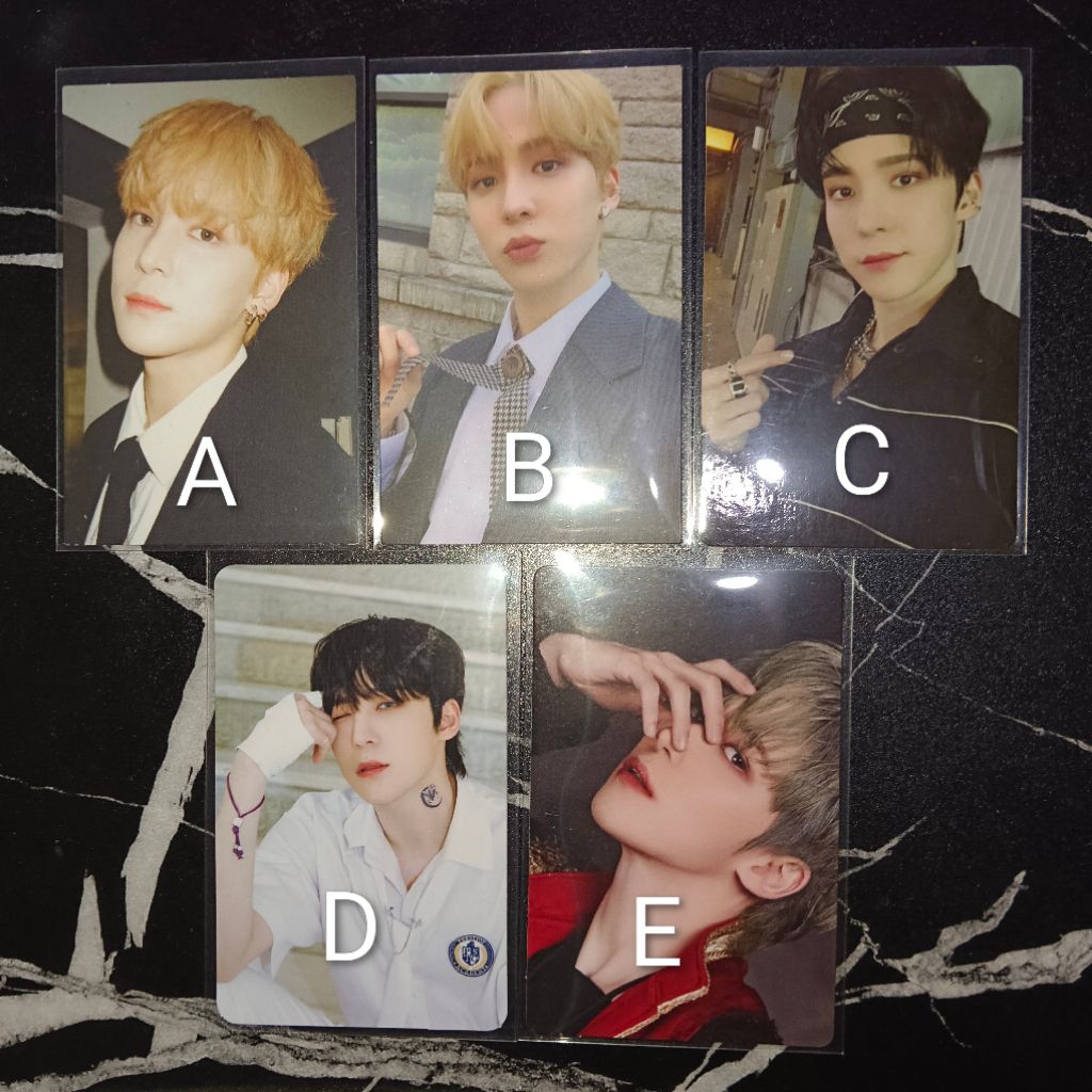 Photocard PC Ateez Yunho Official Fever Epilogue The World Ep 1 Ep Fin