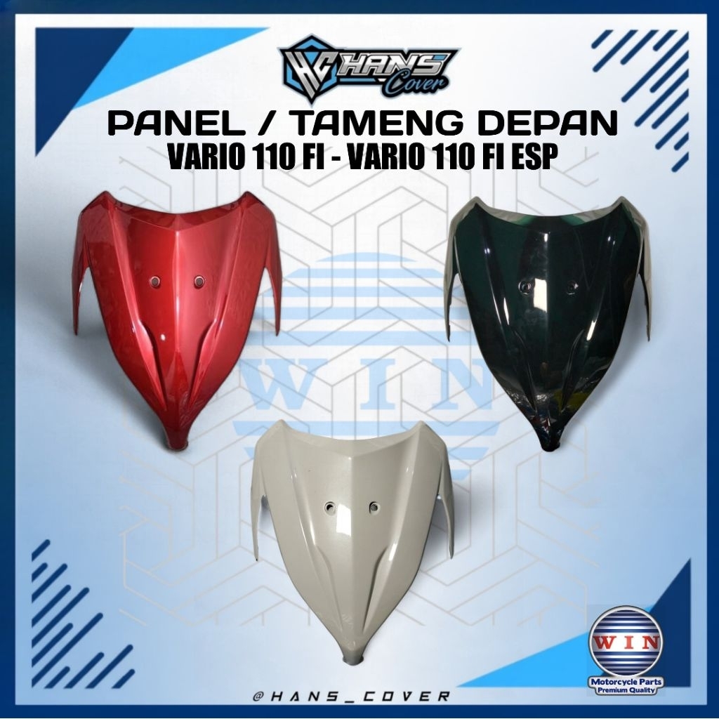 Win Cover Body Tameng Bagian Depan Besar Vario 110 Fi Vario 110 Fi Esp