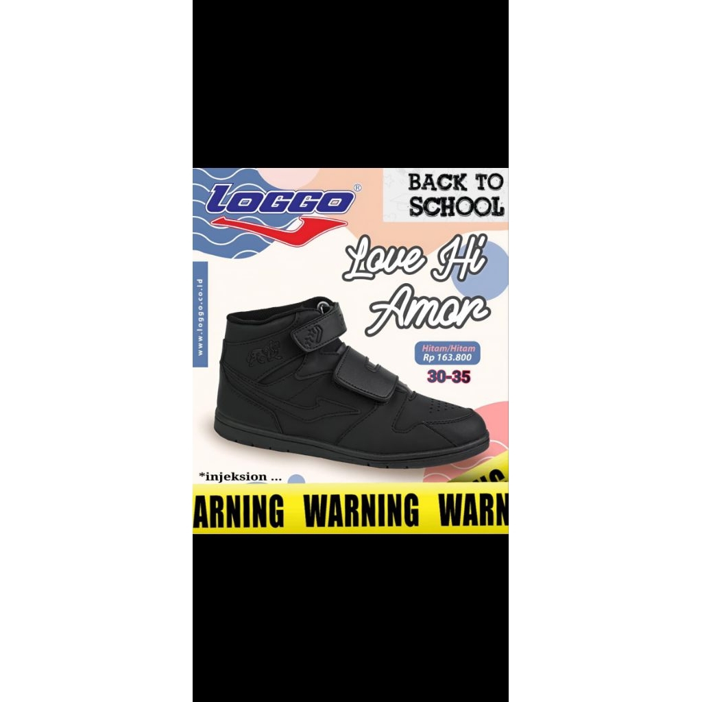 sepatu anak loggo