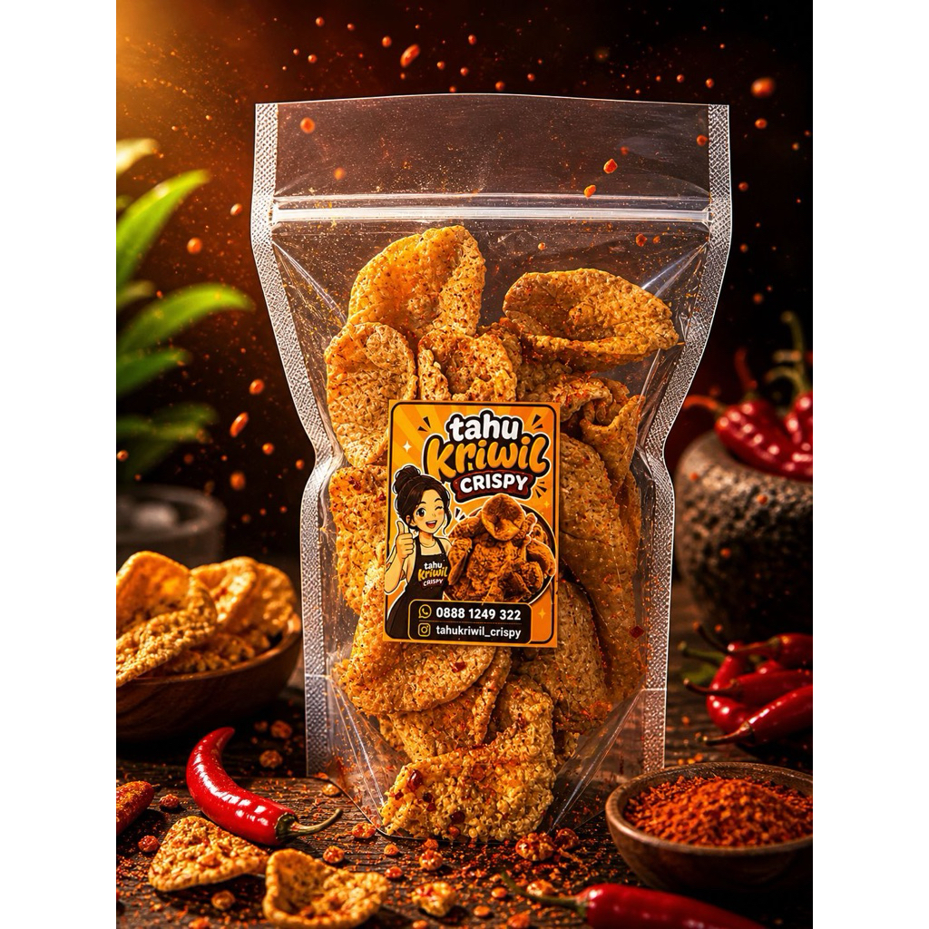 Tahu Kriwil Pedas