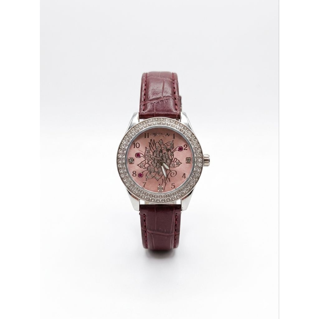 Jam Ed Hardy Ed Hardy bekas/second/pl/preloved Watch Roses Vintage