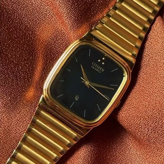 CHRONOWAVE_ID CITIZEN GOLD TANK VINTAGE