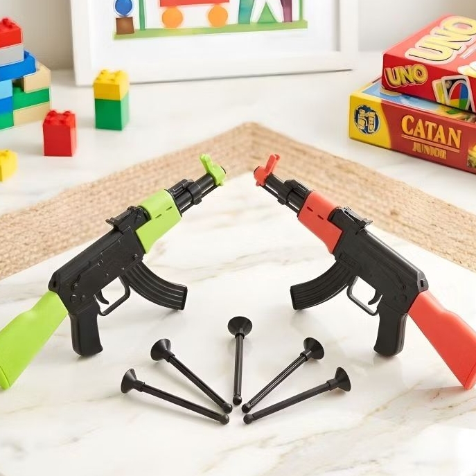 Mainan Senapan AK Anak Peluru Busa Soft Bullet Gun | Pistol Tembak Mainan Anak Murah