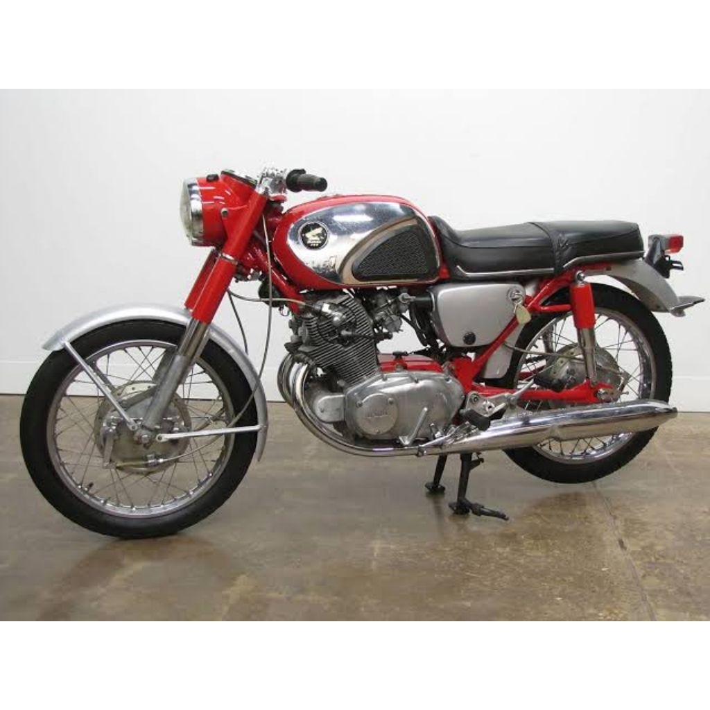 swing arm honda cb77 superhawk, sasis honda cb superhawk original copotan
