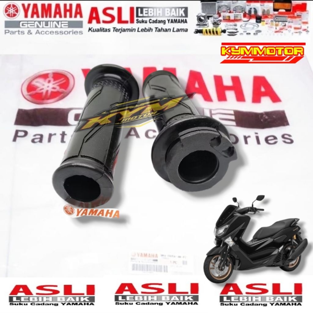 HANDGRIP NMAX old kanan dan kiri (2DP-F6240-00/2DP-F6241+00) ORIGINAL YAMAHA