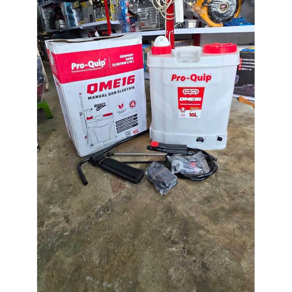 SPRAYER PRO QUIP CAS ELEKTRIK 2IN1 SEMPROTAN