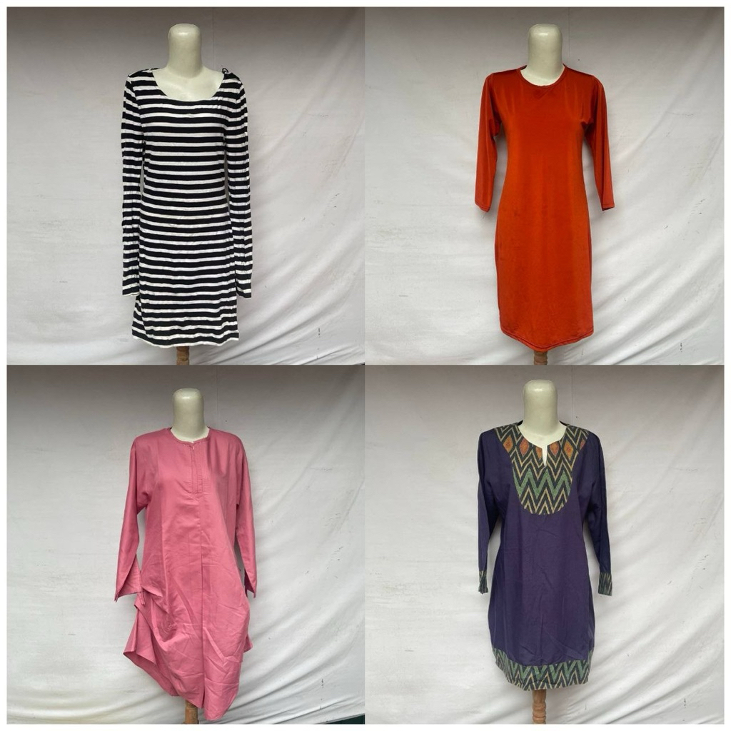 (Katalog 133 ) Tunik Wanita Motif Bunga Tunik Wanita Jumbo Tunik Wanita Garis Garis Tunik Wanita Kek
