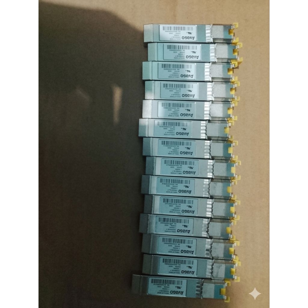 SFP AVAGO 1000BASE RJ45 SUPORT MIKROTIK