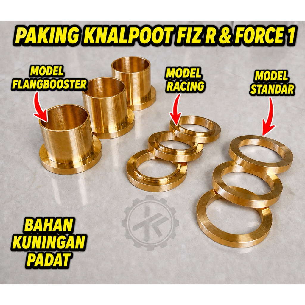 Paking Knalpot Fizr F1zr Force1 Kuningan Perpak Paking Knalpot Fizr F1zr Force1 Kuningan