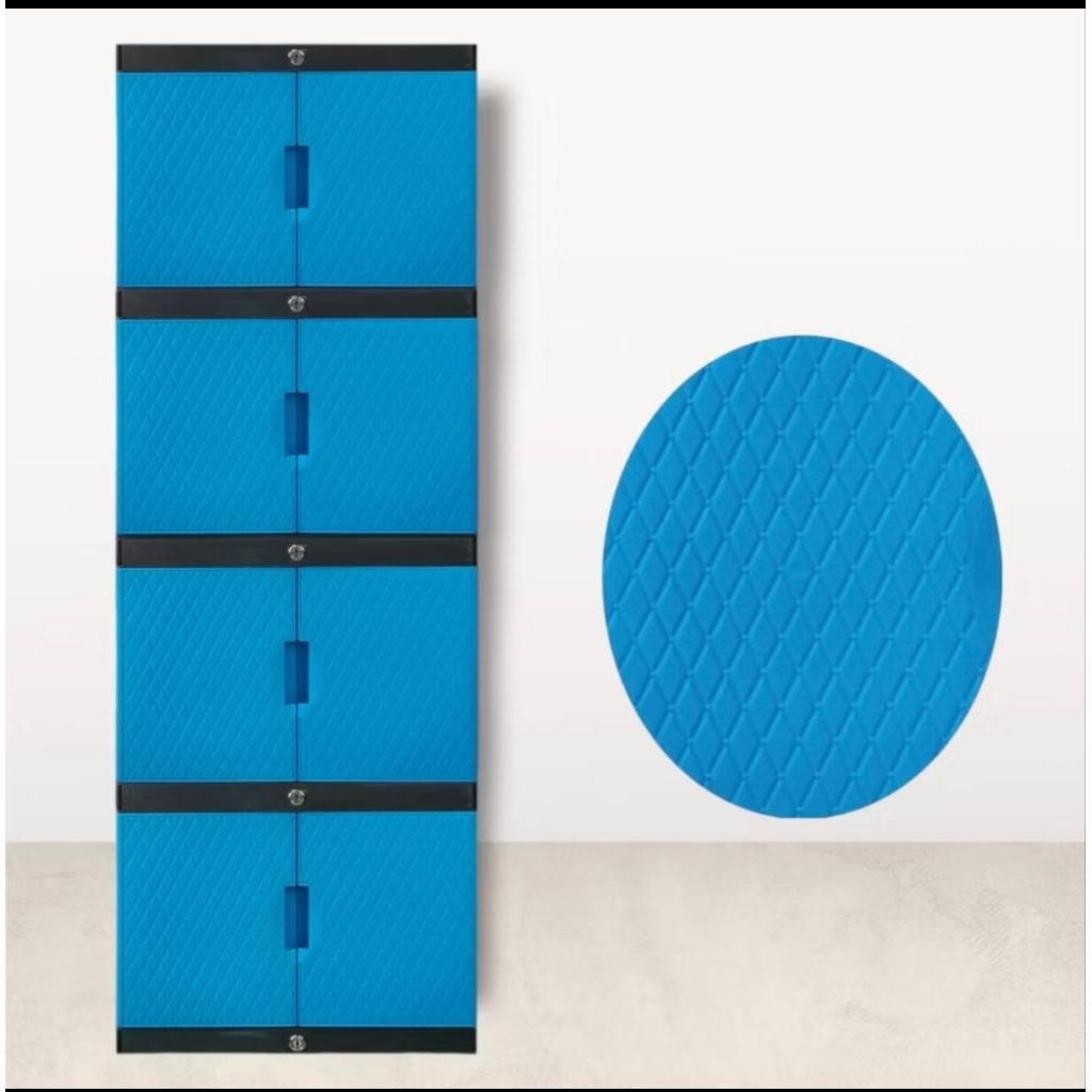 lemari plastik/ Renata mini susun 4
