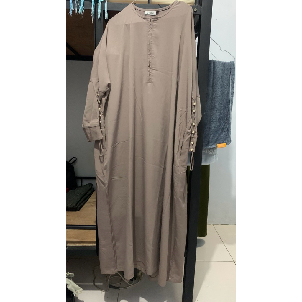 Preloved Abaya Yarka choco