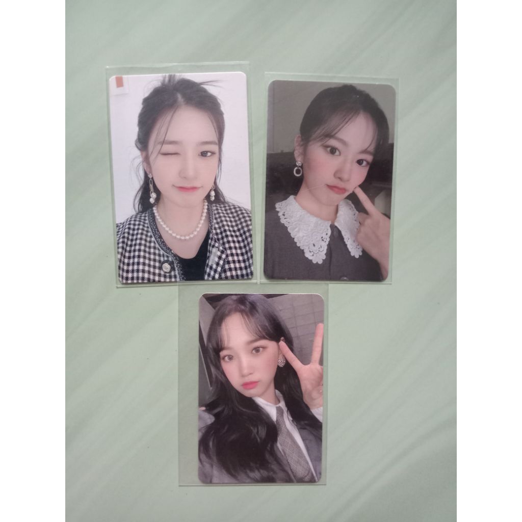 Izone Photocard One Reeler Chaewon PNS Yujin Oneiric Theatre After Like Trading card TC one the stor