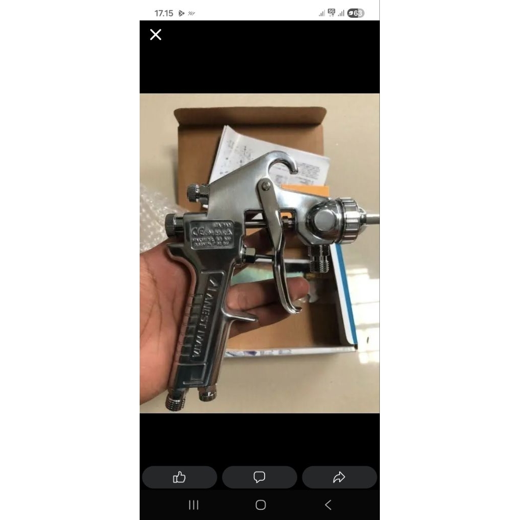 SPRAYGUN ANEST IWATA JAPAN DAN MEIJI JAPAN