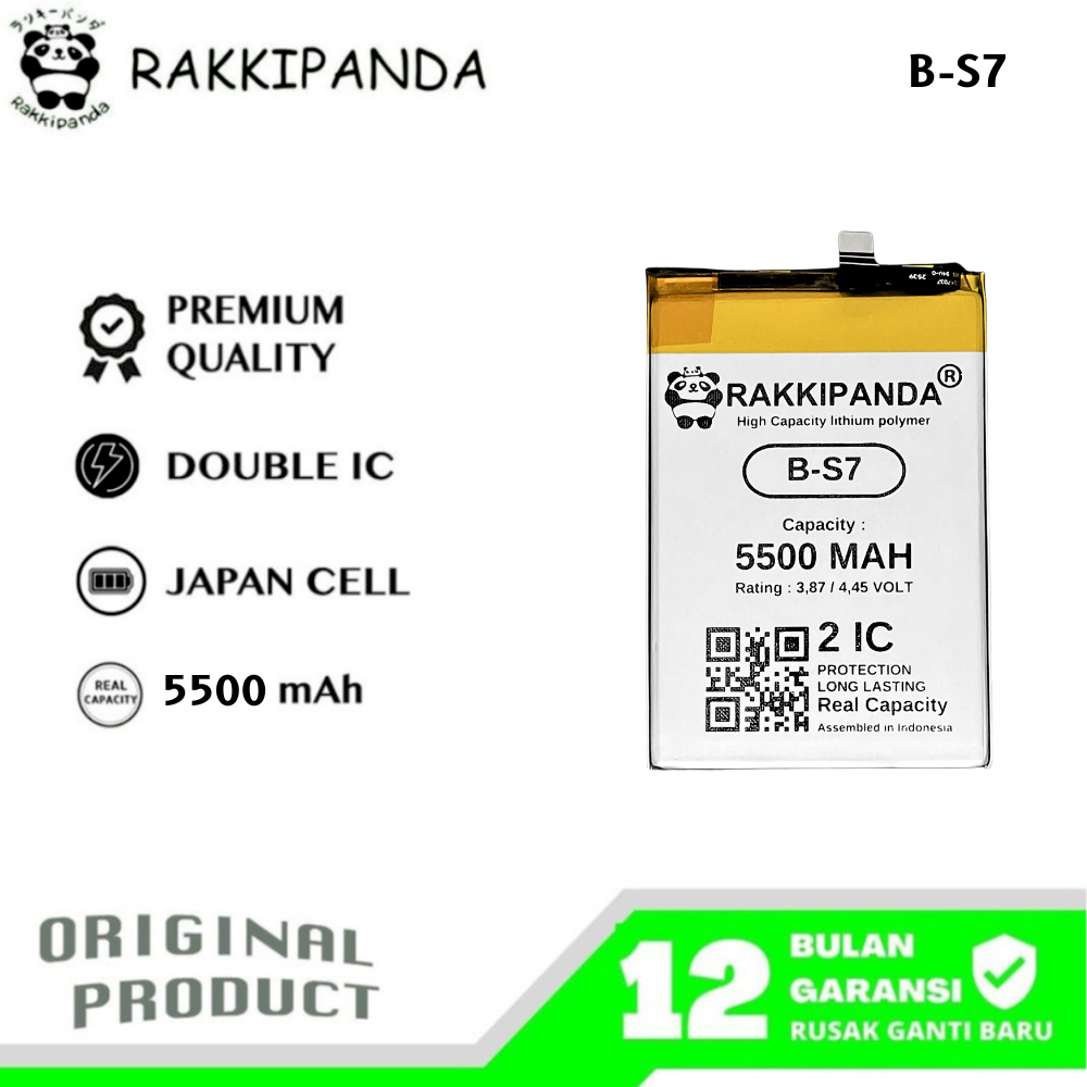 RakkiPanda - B-S7 Vivo Y01 / Y15S / Y16 Batre Batrai Baterai