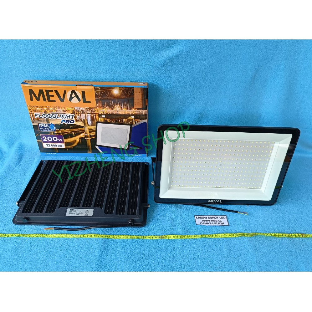 LAMPU SOROT LED 200W XF1-2hA PRO CAHAYA PUTIH MEVAL