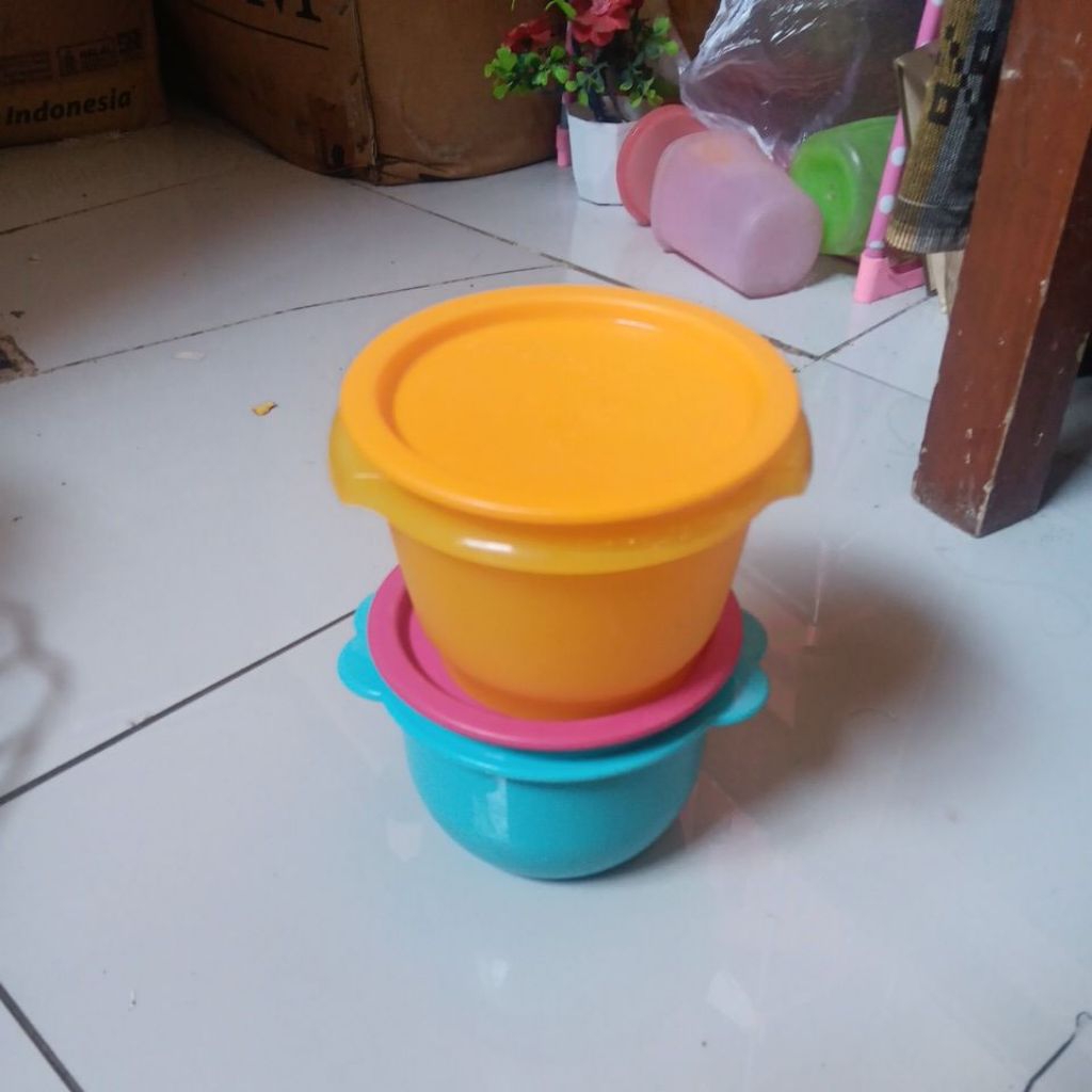 bowl kuping tupperware