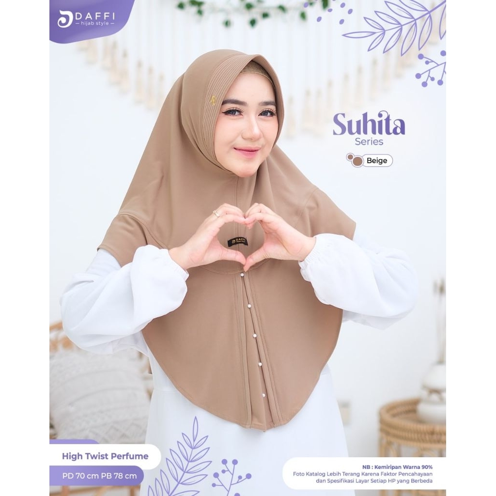 Hijab Instant Suhita by Daffi Hijab