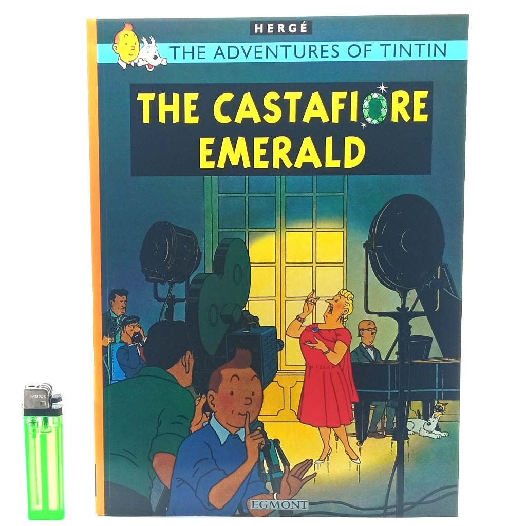 Komik Egmont Tintin The Castafiore Emerald Zamrud Castafiore Format Lebar Bahasa Inggris Original
