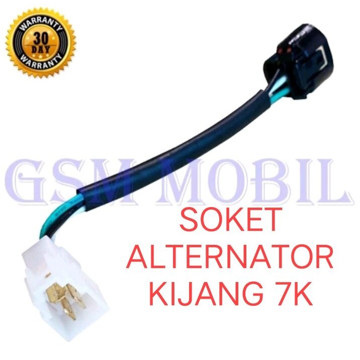 Soket IC Alternator Dinamo Cas Toyota Kijang 7K Socket