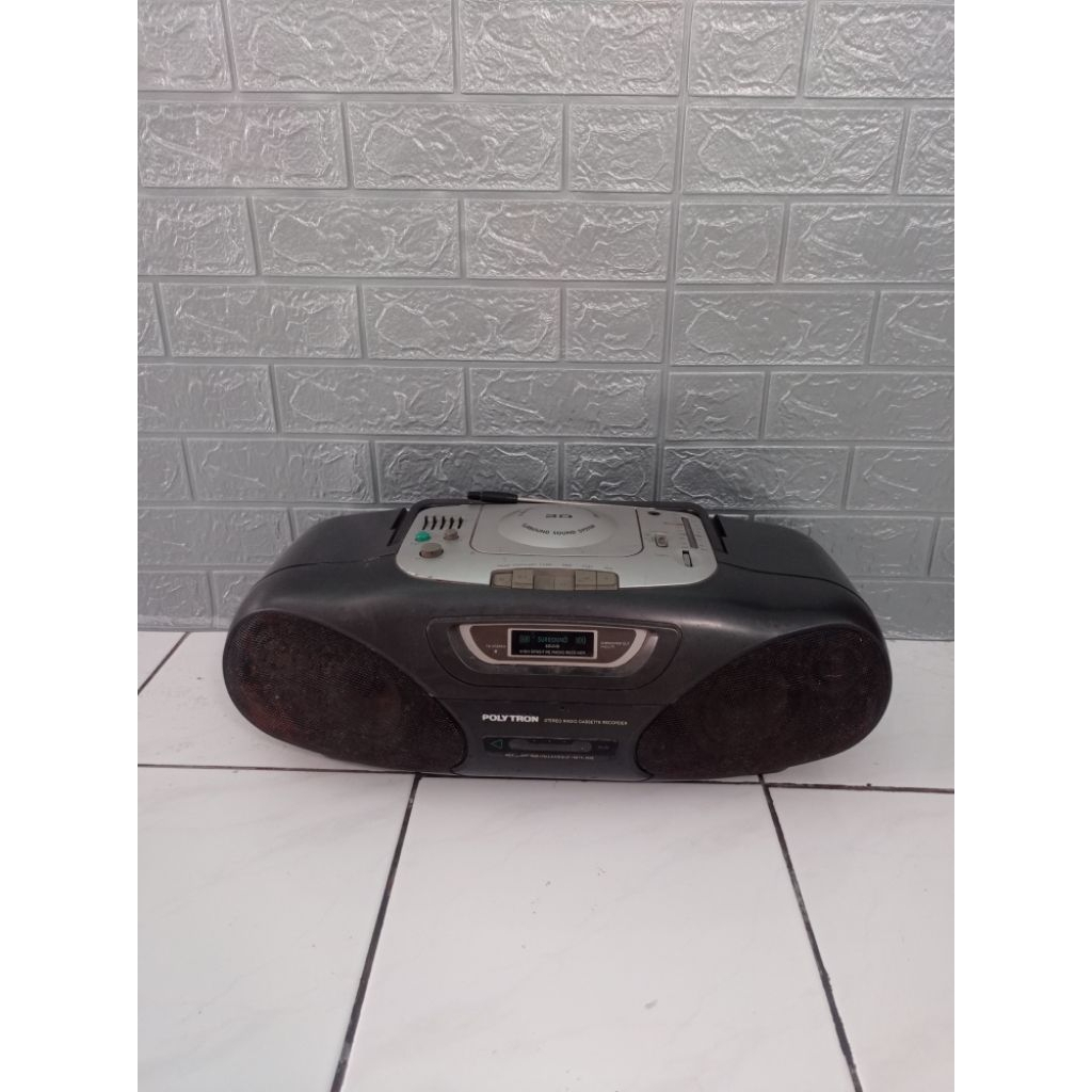 Radio Tape Polytron Second,Tape Compo Polytron Murah,Radio Tape Polytron Murah