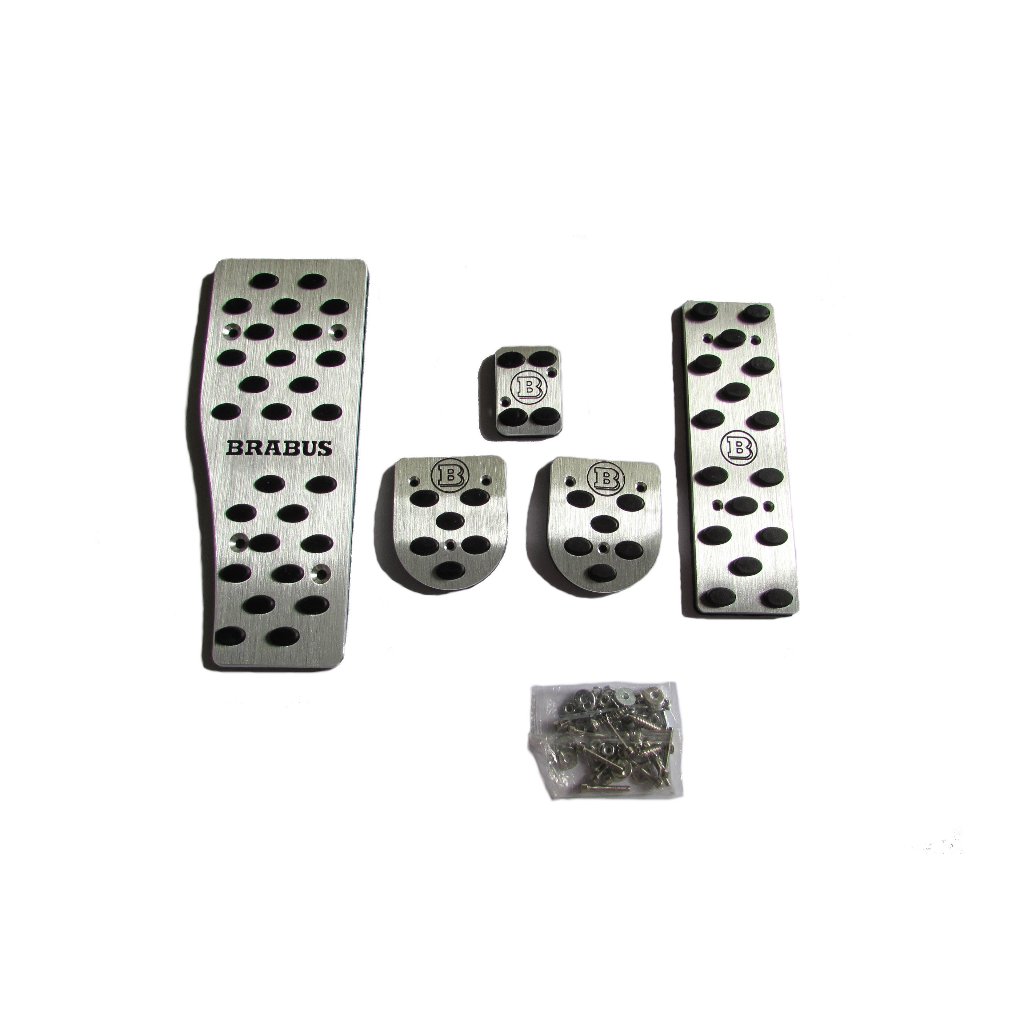 Pedal sets, BRABUS Manual (RHD/LHD) BNZ W210 W211 W220 W124 W202 W203 W208 W140