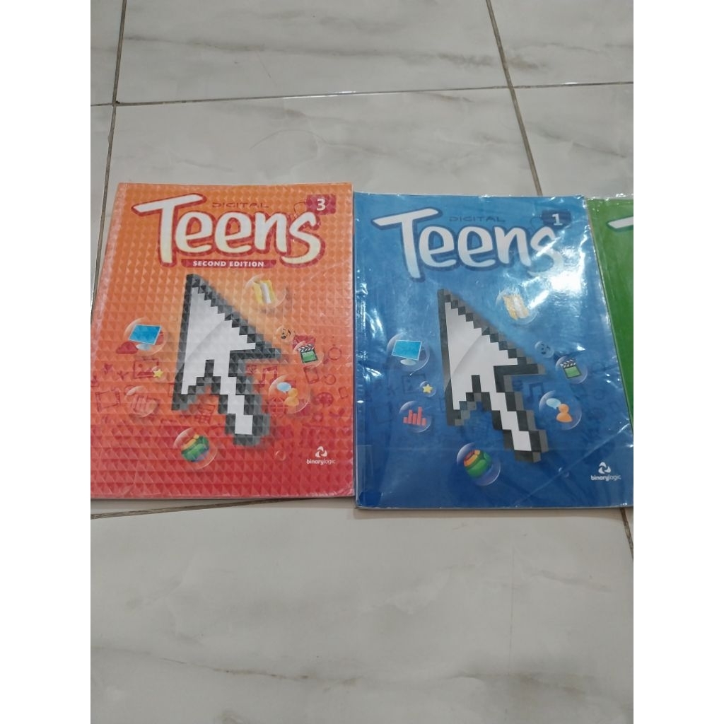 Buku komputer digital teens 1,2,3 (second)