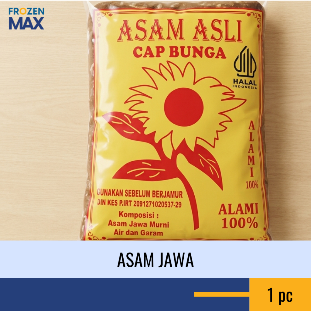 Asam Jawa Cap Bunga - Asam Tamarin - Asam jawa