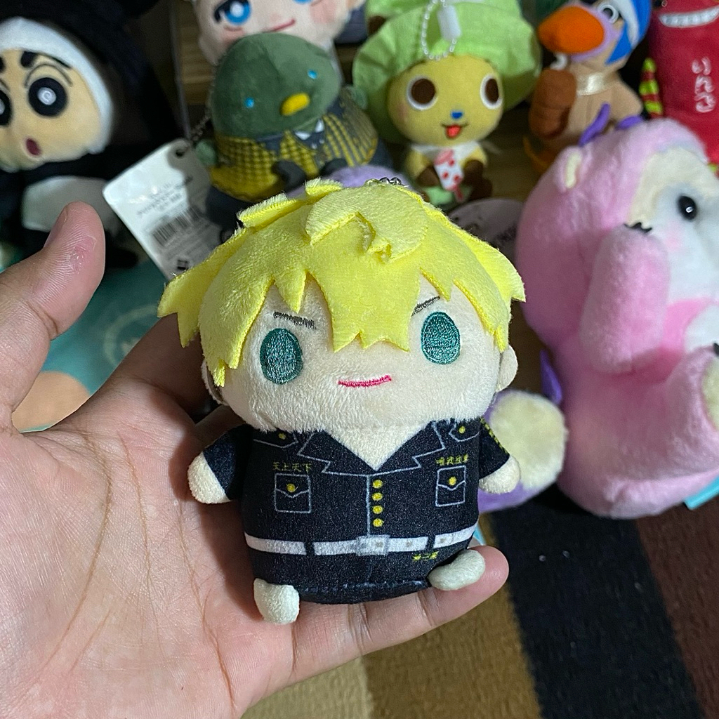 Tokyo Revenges Mamemeito Plush Chifuyu Matsuno Keychain Gantungan Anime Lucu