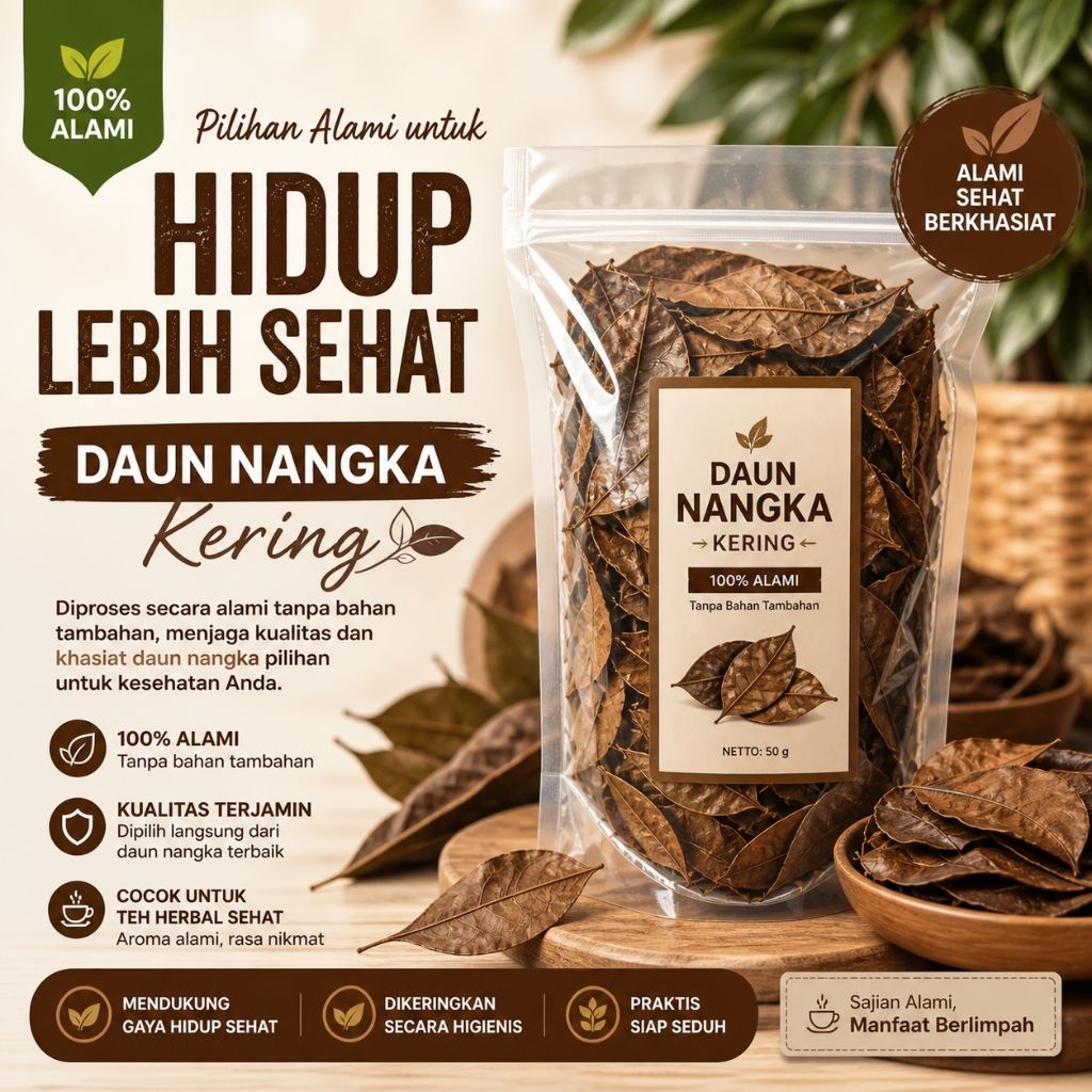Daun Nangka Kering