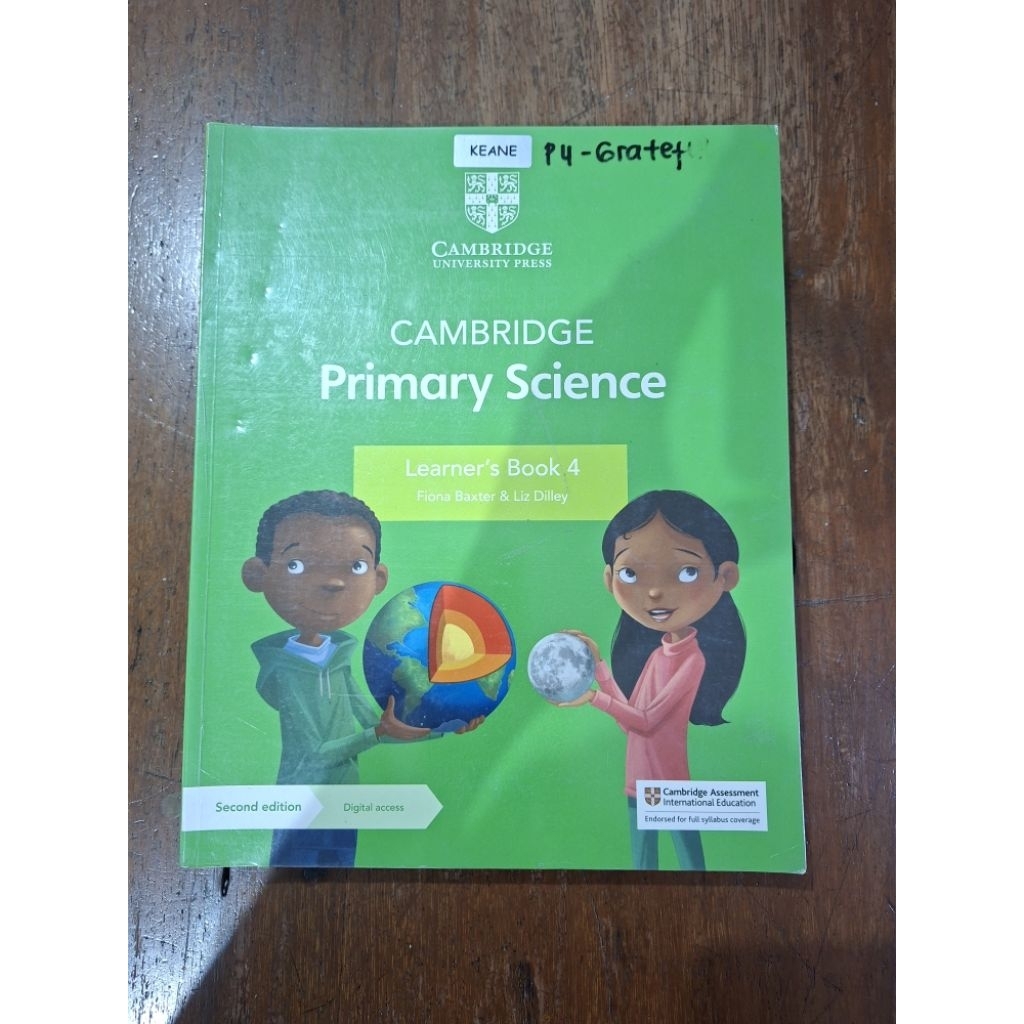 cambridge science learner's book 4/ ltextbook science primary 4