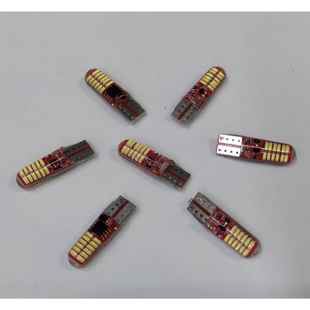 Lampu senja T10 24 LED 24v kedip Flash senja bis truck