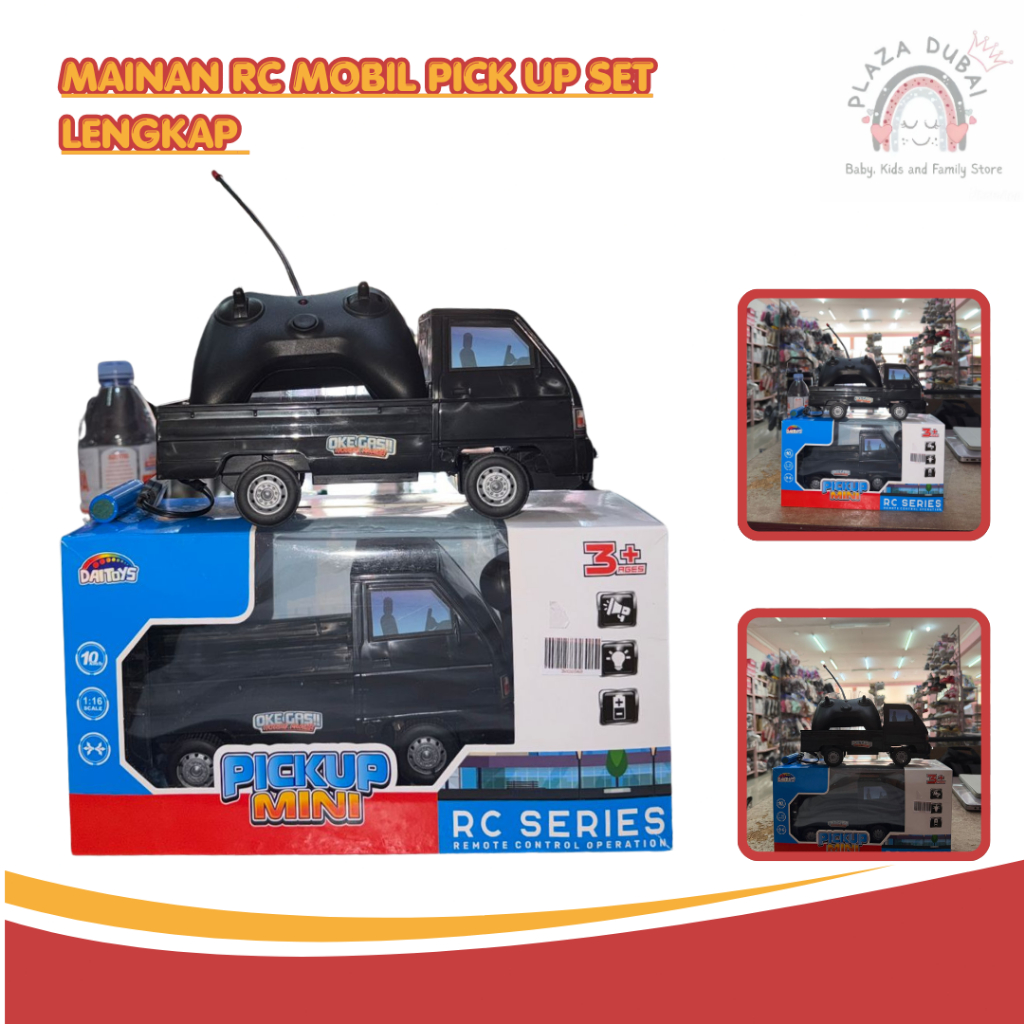Mainan Anak Remote Control Pick UP L 300 | MOBIL TRUCK RC PICKUP TRUK