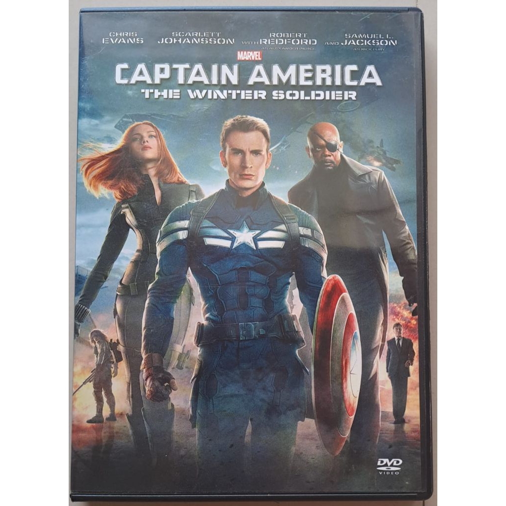 Preloved DVD Original Captain America The Winter Soldier