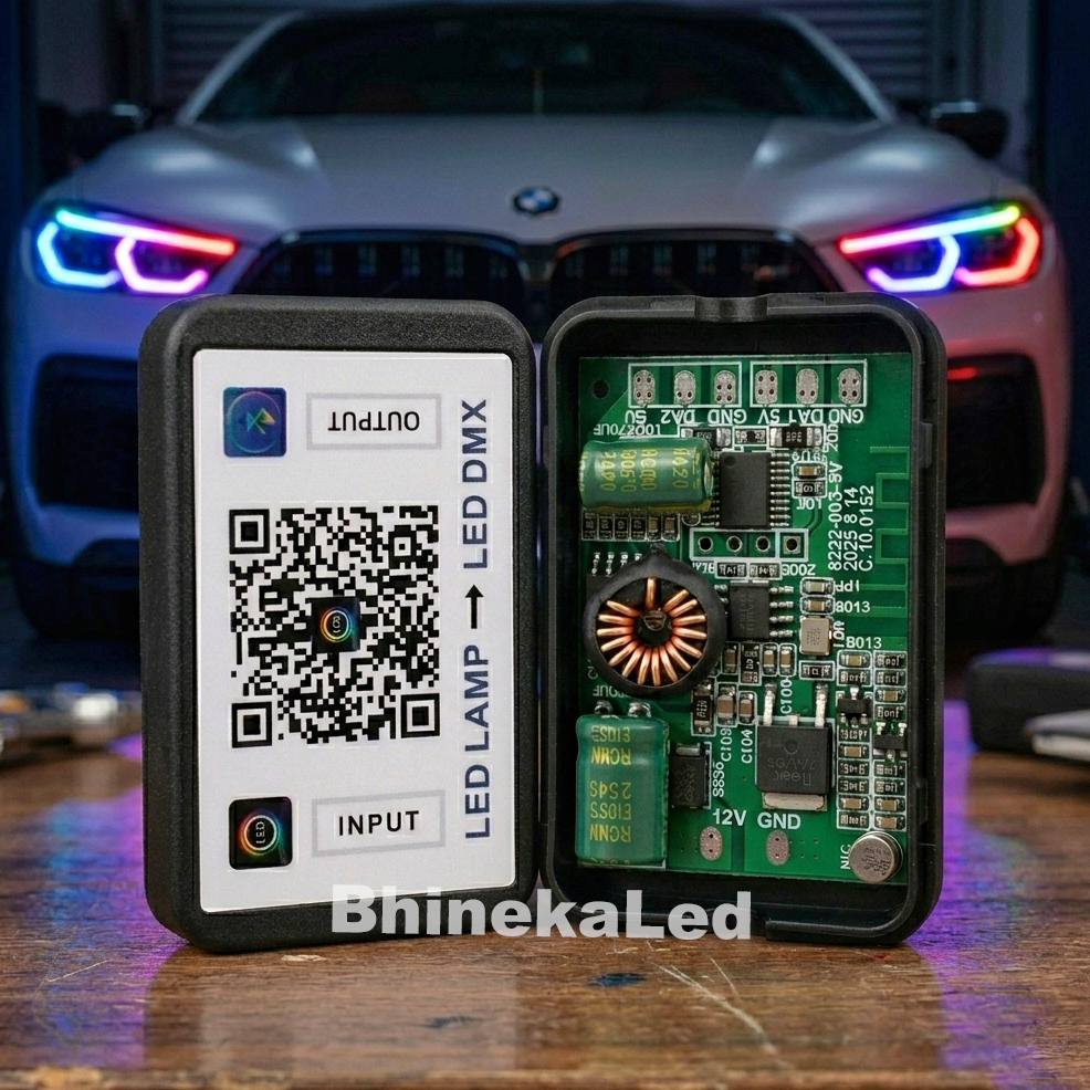 modul mini controller led dmx input 12v output 5v bnkv4 BELANG