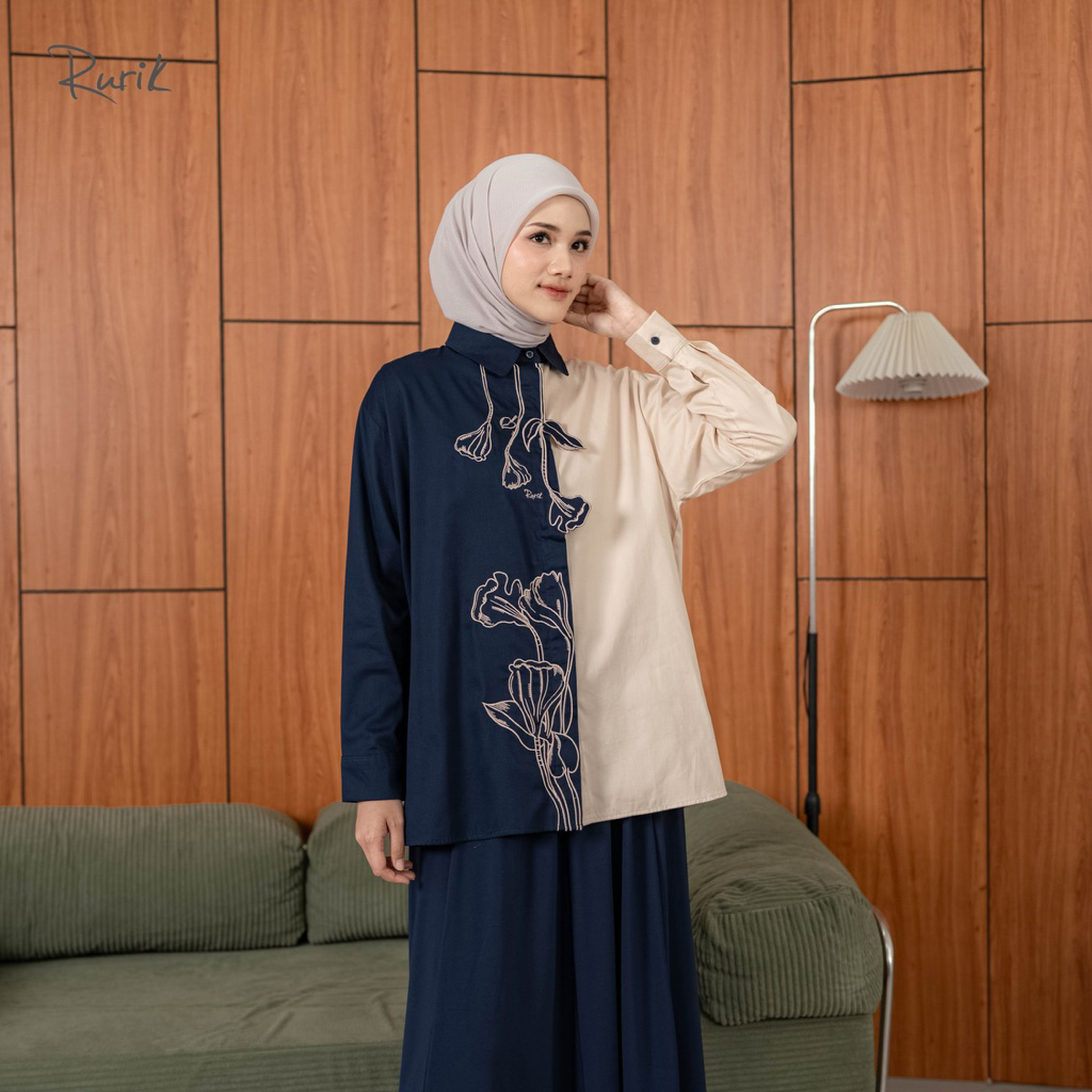 RURIK OFFICIAL - PANEMA SHIRT - ATASAN WANITA - RURIK TERBARU ORIGINAL