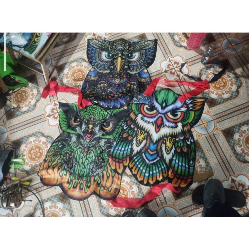 Layang layang burung hantu mini