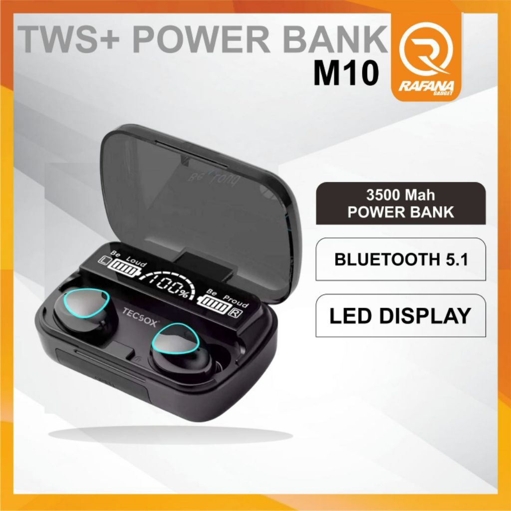 M10 TWS +POWER BANK
