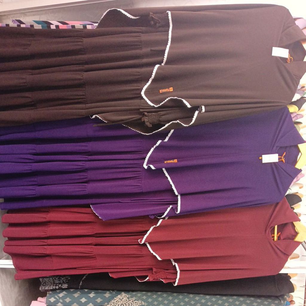 set Gamis Zahrani Megawarni