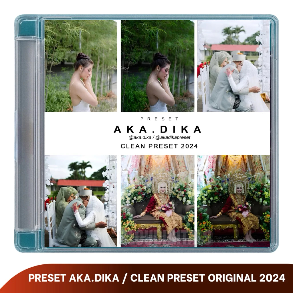 Preset Aka.Dlka/Clean Preset Original 2024 Lightroom Wedding