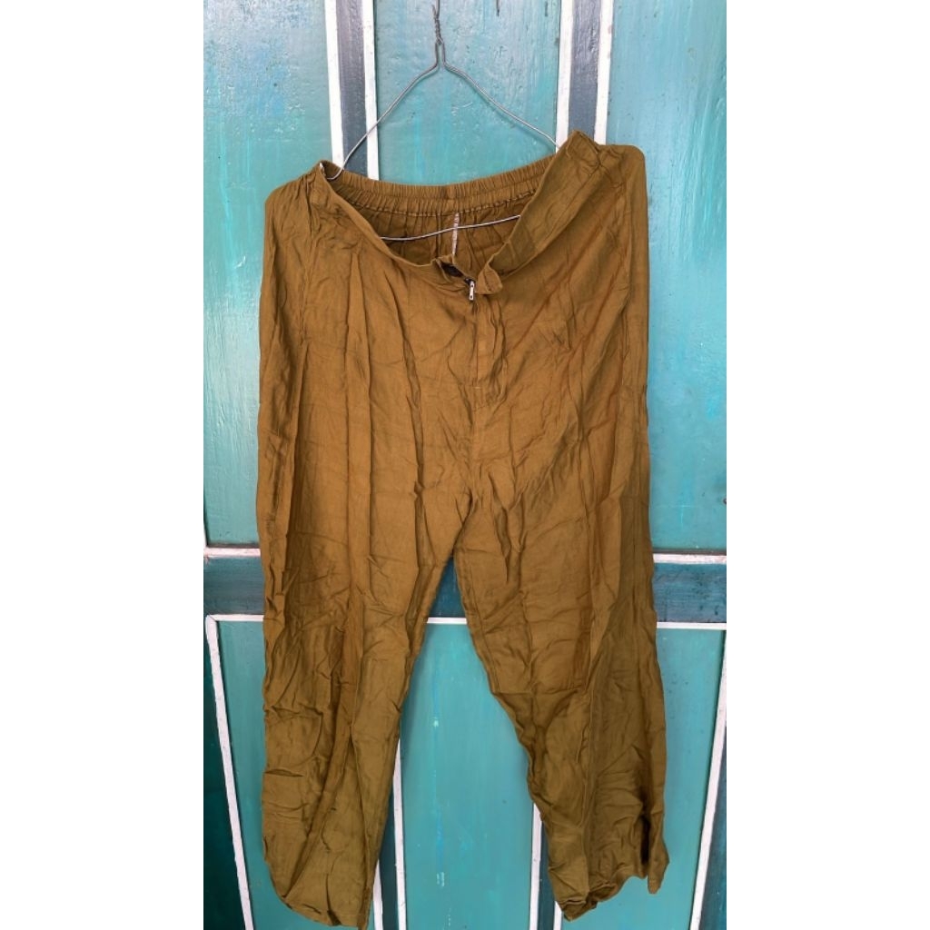 celana kulot olive