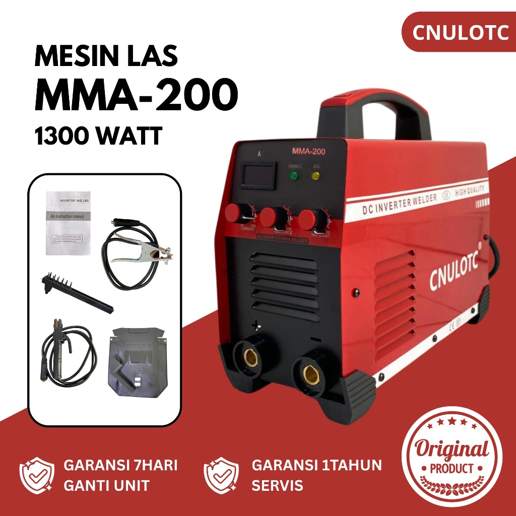 TRAVO LAS MMA 200 MESIN LAS PAZTO ARC 200 ORIGINAL
