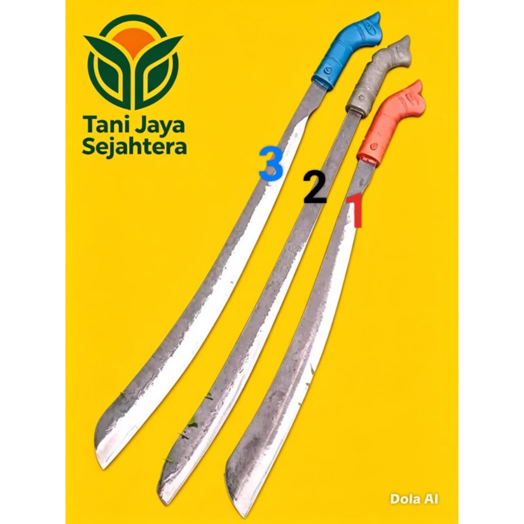 pisau panjang bugis carbon steel