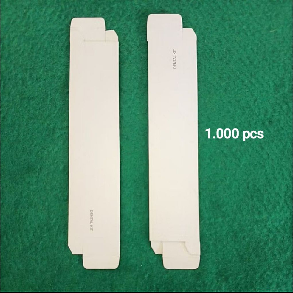cover box dental kit hotel 1000 pcs