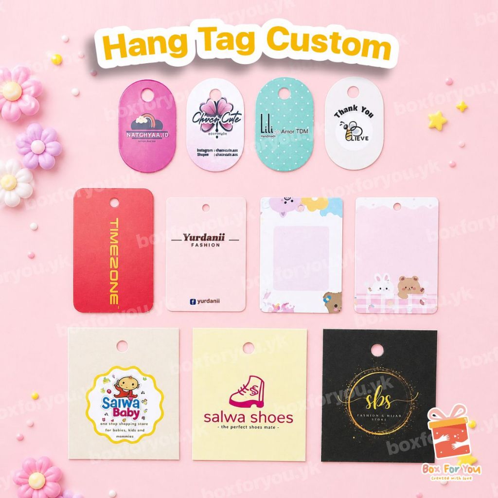 Kertas Label Harga Custom